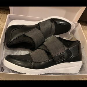 anne klein wedge sneakers